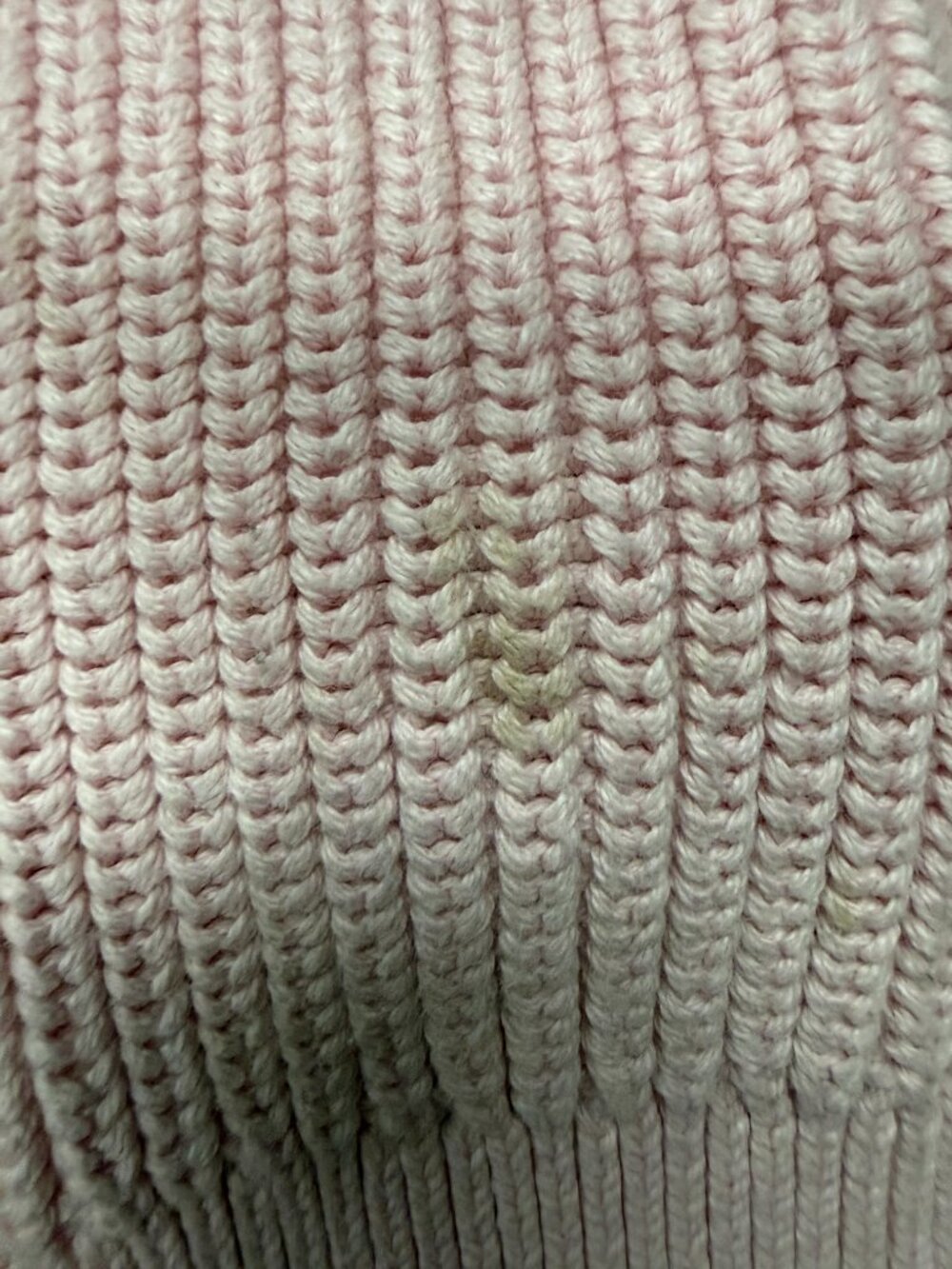 J. Crew Pink Textured Knit Cotton Cardigan Sweater Mens Sz M - Picture 3 of 3